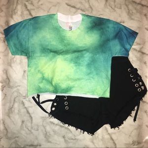 Tie Dye Crop Top